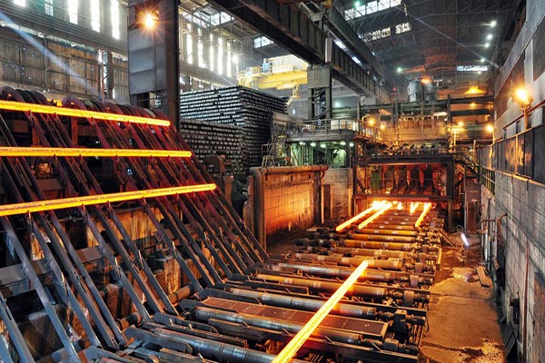 Steel production line